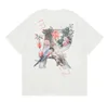 Представляет дизайнерские футболки 2023 Представляет толстовки Дизайнерские мужские футболки с буквенным принтом Tide Brand Wild High Street Повседневная свободная пара с капюшоном hellstar 5HGR