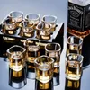 Gianxi S Glass Set White Wine Cup Holder Drinkware Spirit Bar Storage Rack 240127