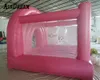 wholesale Arcobaleno 8ft Mini Bounce House Gonfiabile bianco Rimbalzo saltando Gonfiabili commerciali Castello gonfiabile Maglione buttafuori festa di nozze in vendita