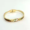 Bracciale in acciaio al titanio con giunzione cava, alla moda, leggero, di qualità, bracciale personalizzato ed elegante in alta edizione