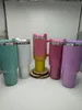 40oz Stainless Steel Tumblers Mugs Car Cups Rainbow Color Rose