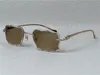 Fotokromik güneş camları lens renkleri güneş ışığında değişti kristal berraklığında koyu elmas tasarım kesilmiş lens rimless metal çerçeve dış mekan 563651 orijinal kutu ile