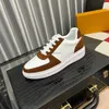 Luxe Heren Dames Casual Schoenen Trainer Rivoli Sneaker Designer Topkwaliteit Reliëf Gedrukt Rundleer Beverly Hills Tennis Hardloopsneakers 38-45 1.23 04