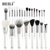 BEILI Makeup Brush Set 2442pcs with Waterbased Material Handle Powder Foundation Blush Eyebrow Eyeshadow Brushes Kit 240124