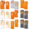 Tennessee Volunteers Basketball College 0 Jonas Aidoo Jersey 15 Jahmai Mashack 5 Zakai Zeigler 25 Santiago Vescovi 3 Dalton Knecht 30 James Gainey Mans Youth