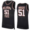 Oklahoma State Cowboys Basketball College 32 Mike Marsh Jerseys University 2 Eric Dailey Jr 21 Justin McBride 1 Bryce Thompson 12 Javon Small 51 John-Michael Wright