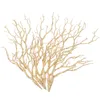 Decorative Flowers 6 Pcs Twig Simulated Twigs Artificial Plants Fake Decor Plastic Tree Branches For Decoration
