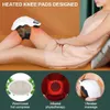 Heating Knee Massager Electric Shoulder Vibrating Massage Pad For Pain Relief Therapy Physiotherapy Leg Arthritis Elbow Joint 240122