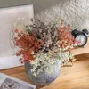 Kwiaty dekoracyjne całoroczne sztuczne rośliny Realistyczny długi bukiet łodygi na stół domowy dekoracja ogrodowa symulowana