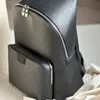 2024 Nouveau créateur pour hommes Bacos à dos Retro Retro Handbag Genuine Leather grande capacité Sac à grande capacité