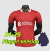 The Redsmohamed Salah Darwin Nunez 24 25 Home Away Men Soccer Jersey Dominik Szoboszlai Andy Robertson Alisson Becker Joe Gomez Joel Matip Curtis Jons Kids Salah