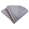 Papillon 25 25 cm Moda Elegante Navy Nero Vino Solido Plaid Paisley Poliestere Fazzoletto da taschino per uomo Donna Festa Banchetto Fazzoletto