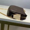 10a Luxe designer Dames Designer Tas Goud en Silver Chain Schoudertas Fashion Handtas Pocket Accessoires Crossbody Wallet Damesmekerd 143