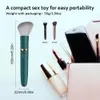 Electric Makeup Brush Foundation Blending Brush 10 Speeds Massage Vibration Loose Powder Blush For Face Makeup Beauty Tools 240124