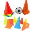 8pcs 23cm Prop Prop Cones Toy Multipurphose Construction Temper Party Party Sports Thork for Football Scooter Training 240123