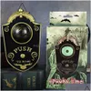 Andra festliga partier Halloween One Eyed Doorbell Haunted Decoration Horror Props Glowing Hanging Piece Door Eyeball Bell Dro DHV2H