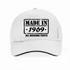 Ball Caps 50th Birthday HAT fait en 1969 toutes les parties authentiques en détresse cinquantième arrivée Summer Casual Men Baseball Cap