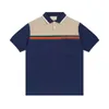 Masculino Plus Tees Polos Camisetas Pescoço Redondo Bordado e Impresso Estilo Polar Desgaste de Verão com Rua Puro Algodão 733