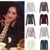 Marine Serre Star's secret room big escape Yang Mi's même lune à l'intérieur du bas chemise glace soie crème solaire long T-shirt haut fin femme