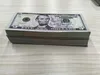 Kopiera pengar faktiska 1: 2 storlek tryckt kreativa falska euro pund plånbok moden dollarkort korthållare barn barn gåva p hfeag