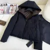 mode-ontwerper dames donsjack winter warm gewatteerde jas met lange mouwen met capuchon Parker hoogwaardige overjas Nieuw
