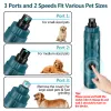 Supplies Hundenagelschleifer, elektrischer Hundenagelknipser, Haustier-Nagelschneider mit LED-Licht, schmerzlose Hundenagelfeile, Pfotenpflege, Glätten