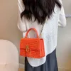 Sac à main tendance de bonne qualité pour femmes, sac à main à motif d'automne, sacs à bandoulière polyvalents, nouvelle collection 2024