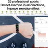 AMOLED SMART Watch Smartwatch Band Women Heart Rate Blood Waterproof Connected Armband Sport Fitness Tracker 240127