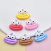 Charms 10st Cartoon Creative Big Eyes Mouth Harts Funny Keyring Hanging Accessory Diy Earrings Halsband smycken gör resultat