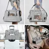 Bags Dog Carrier Bag With Thick Cotton Cushion Pet Aviation Backpack Antisuffocation Portable Travel Bag Pet Dog Bag Mesh Outdoor