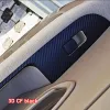 Car Interior Sticker Gear Box Protective Film For Nissan Sentra Sylphy 2005-2009 Car window Panel Sticker Carbon Fiber Black