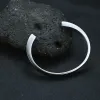 Bangles vnox gratis aangepaste crematie urn armband voor as holle roestvrijstalen heren manchet armbanden vervagen nooit vrouwelijke bangle sieraden