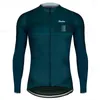 Raudax Langarm-Radsport-Sets, Fahrradbekleidung, atmungsaktiv, Mountainbike-Kleidung, Anzüge, Ropa Ciclismo Verano Triathlon 240119