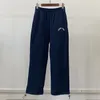 Lettre Imprimer Sweat À Capuche Pantalon 2 Pièces Ensemble pour Femme À Capuche Cordon Ourlet Sweats À Capuche avec Élastique Taille Haute Sport Pantalon Long Costume Femme Décontracté Simple Vintage Ensemble De Base