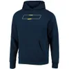 2024 NY F1 HOUDIE Formel 1 Racing Grey Hoodie Team Driver Special Edition Crew Neck Sweater Men's Overdimasy Hoodie Sweatshirt