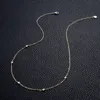 IOGOU – collier ras du cou en argent Sterling 925, 2.5mm/4mm, lunette ronde de couleur D, plaqué or 14 carats, bijoux certifiés pour femmes, cadeaux, 240118