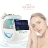 Professional Oxygen Jet 7 in 1 Ultrasone multifunzionale crioterapia crioterapia Microdermoabrasione Microdermoabrasione Magia Blue Magic Specchio Analisi della pelle