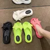 Fashion Bowknot Platform Flip Flop for Women Summer Beach Non Slip Wedge Slippers Woman Thick Sole Clip Toe Sandaler Sandaler 240126