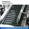 ZONESUN – étiqueteuse automatique de tubes pour baume à lèvres, applicateur d'étiquettes de table, étiqueteuse à enroulement horizontal ZS-TB800