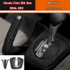 Adesivo per interni auto Pellicola protettiva per scatola ingranaggi per Honda Civic 8th Gen 2004-2011 Adesivo per pannello ingranaggi auto in fibra di carbonio nero