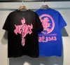 Hellstar T-shirts Hommes T-shirts Femmes Hip Hop Street Vêtements Tendance Imprimé Manches Courtes Designer Tee Ample Couple Graffiti T-shirt Drôle 9602