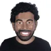 Mohamed Salah Latex Volledig Hoofd Gezicht Menselijk Masker Festival Halloween Pasen Kostuum Carnaval Party Cosplay Fans Rekwisieten 240122