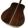 Guitare acoustique en bois massif poli en bois de cèdre rouge série D45 de 41 pouces