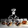 7 pièces ensemble verre cristal vin rouge bouteille tasses décanteur whisky bohême Liqour verseur maison Bar Vodka bière pot cruche JR 240127