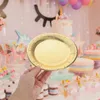 Disposable Dinnerware 20 Pcs Party Paper Plate Hollow Plates For Birthday Tableware Plastic