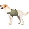 Carrier Dog Pack Hound Dog Saddle Bag for Travel Camping Hiking Rescue Medium & Large Dog Tactical Bag Tool kit 2 Capacious Side Pockets