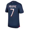 4th Soccer Jerseys Player 10 Mbappe Soccer Jersey Hakimi Sergio Ramos M.Asension 23 24 Maillots Football Shirt 2024 Men Kids stists enfants lee kang in