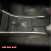 Wewnętrzna naklejka na wnętrze samochodu Film ochronny dla Honda Accord 2014 - 2017 Panela samochodowa naklejka z włókna węglowego Czarna