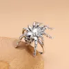 Anelli BOCAI S925 Anelli in argento sterling 2023 Nuova moda Originalità Spider regolabile Solid Argentum Gioielli a mano per uomo Donna