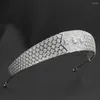 Haarspeldjes 2024 Zirconia Koninklijke Tiara Voor Bruiloft Kristal Zeemeermin Tiara Kroon Bruid Sieraden CH10363